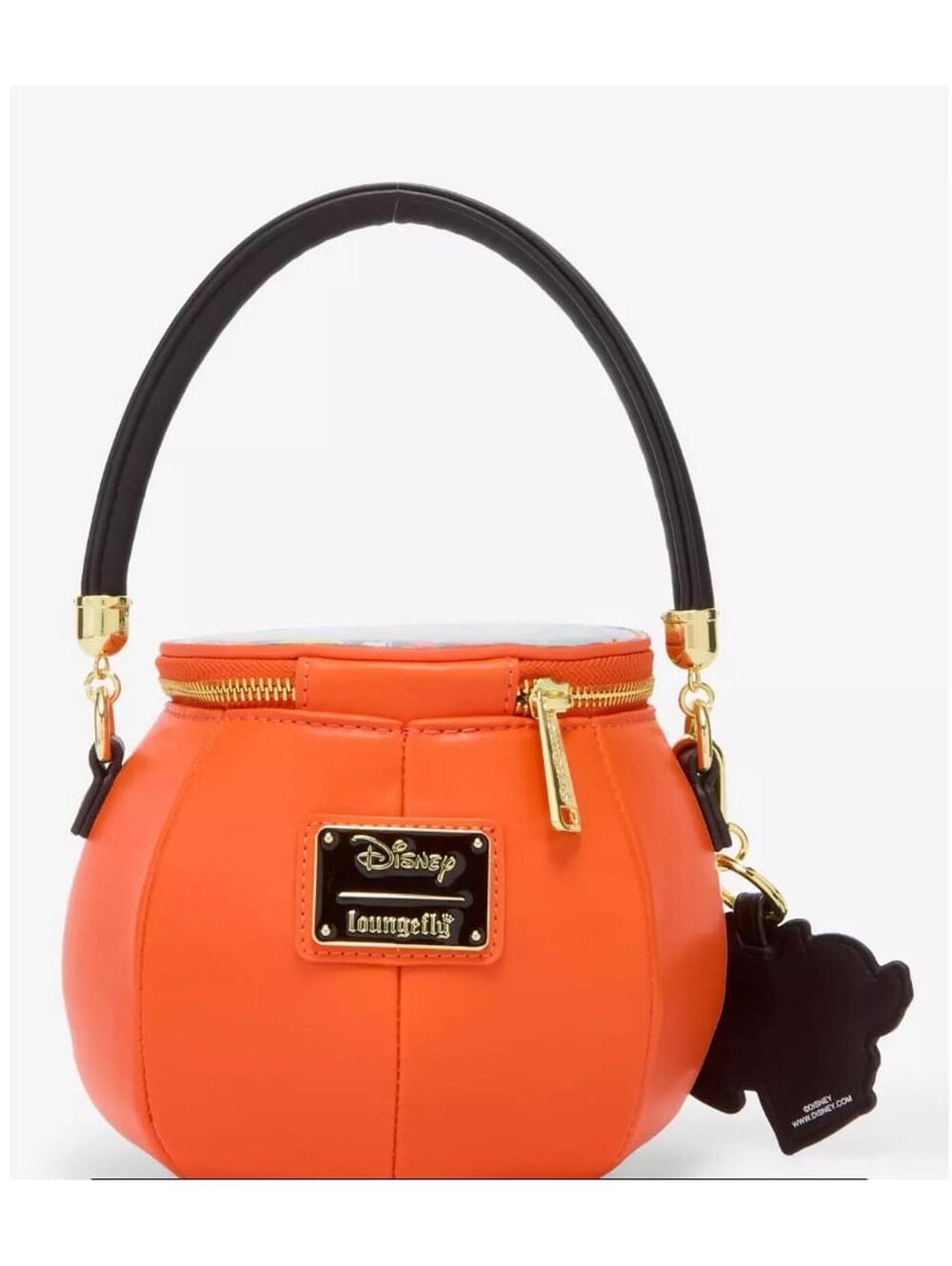 Loungefly Disney Donald Duck Devil Jack-o-Lantern Crossbody Bag - Picture 3 of 9